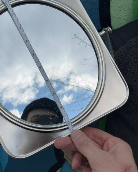 Silver Tone Vanity Mirror