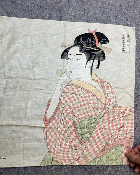Japanese Ukiyo-e Cloth
