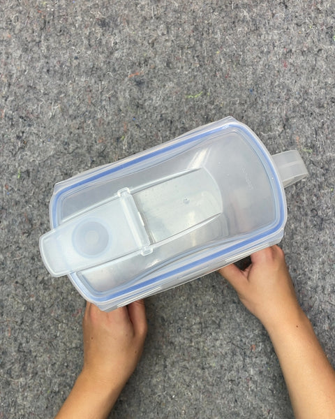 Clear Plastic Pitcher For Cereal, 3L