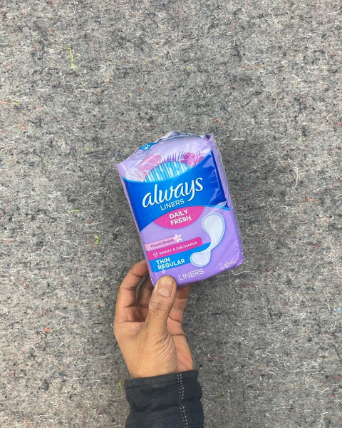 Always Liners Daily Fresh Thin Regular
