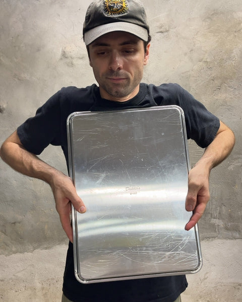 Fat Daddio's SP-HALF Aluminum Baking Sheet With Cooling Rack, 13x18"