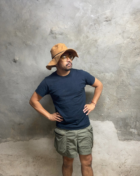 Sexy Boho Suede Hat, 7.5x9"