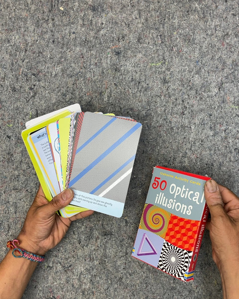 Usborne Activity Cards 50 Optical Illusions