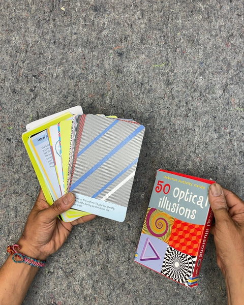 Usborne Activity Cards 50 Optical Illusions