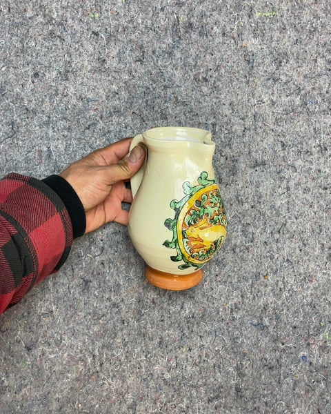 Ceramic Pitcher with Dragon Design