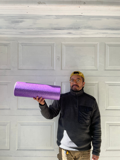 A Purple Foam Roller