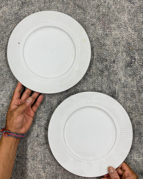 Grapes White Dinner Plate, 10"