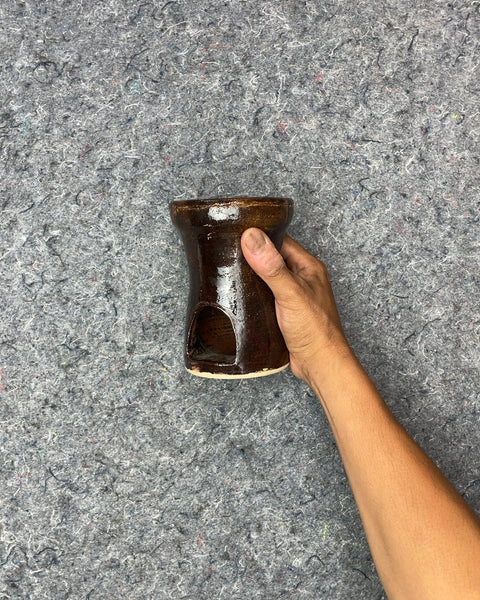 Ceramic Candle and Incense Holder