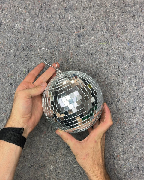 Silver Disco Ball