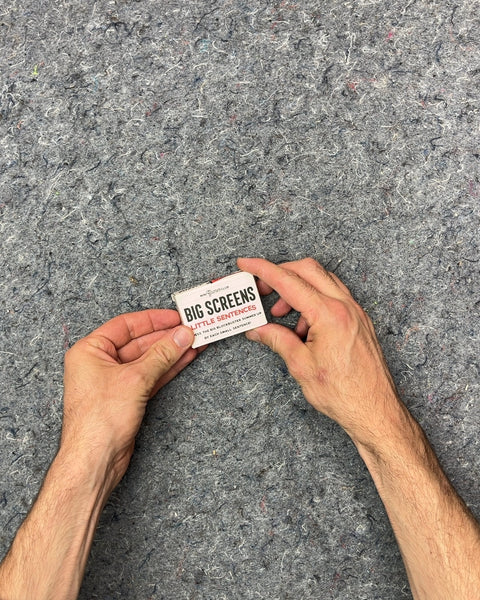 "Big Screens Little Sentences" Trivia Game