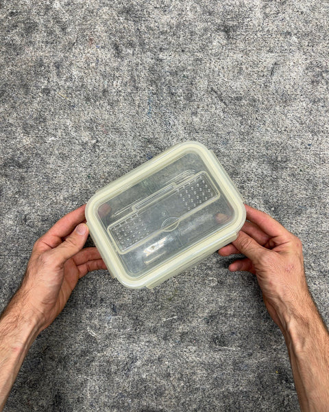 Glasslock 3-Compartment Glass Food Storage Container