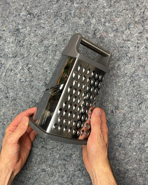 Stainless Steel Box Grater with Good Handle