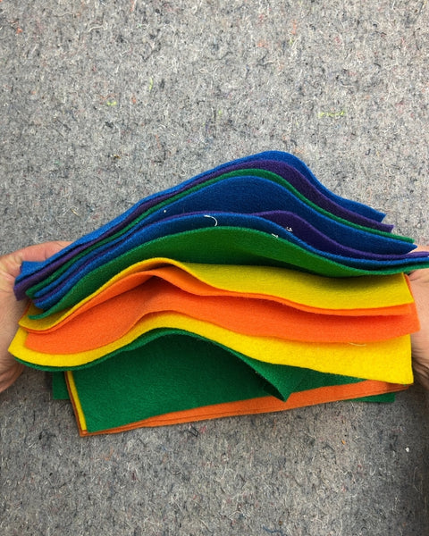Assorted Felt Fabric Sheets