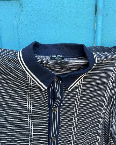 Todd Snyder Short Sleeve Polo Shirt, Size M