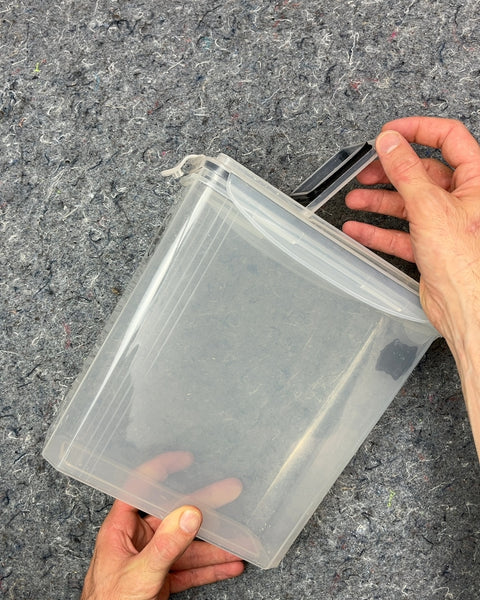 Plastic House Clear Food Storage Container