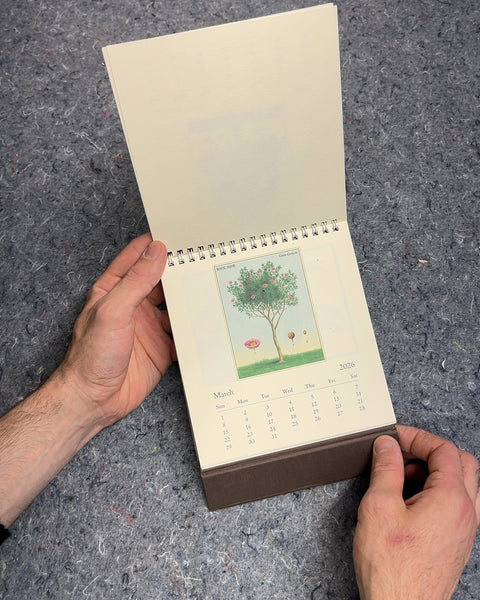 Pretty Arboretum 2026 Desk Calendar
