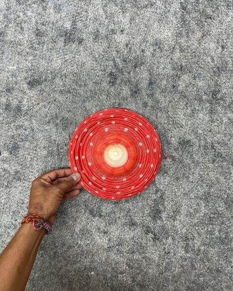 Streamline Imagined Strawberry LED Paper Lantern