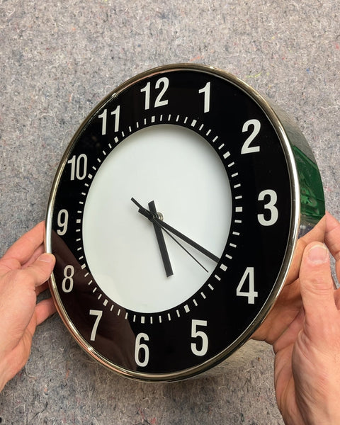 Vintage Metamec Wall Clock, 12in