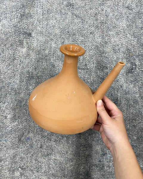 Terracotta Water Pitcher, 7 in x 7 in