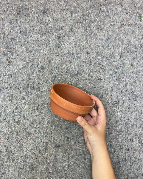 Terracotta Clay Plant Pot, 5 x 2 in