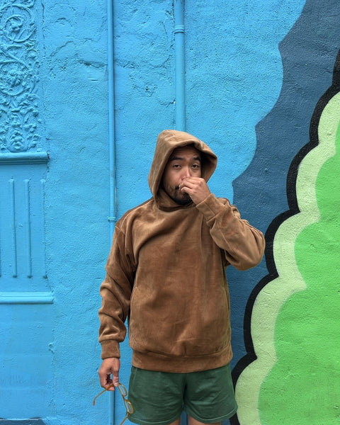 Mango Corduroy Pullover Hoodie, Size Relaxed L