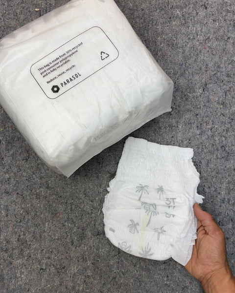 Parasol Diapers, Size 3T