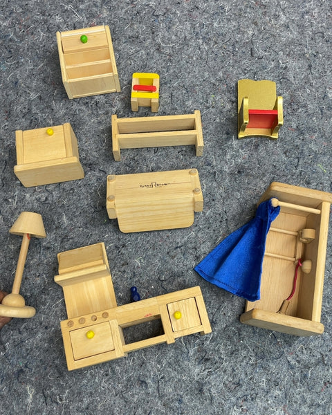 Ryan's Room Wooden Toy Furniture Set