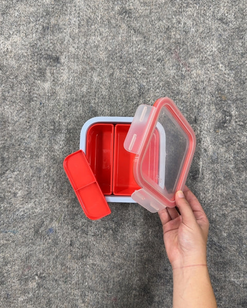 IKEA Red Divided Lunch Box