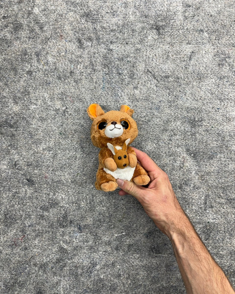 Ty Beanie Boos Kip Kangaroo Plush with Joey