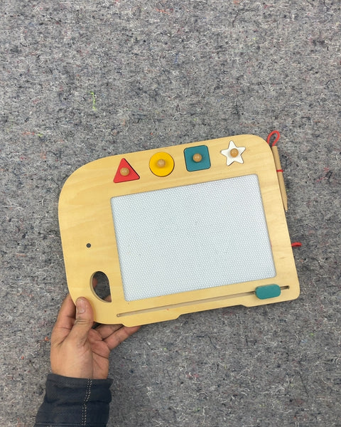 Melissa & Doug Wooden Magnetic Drawing Board