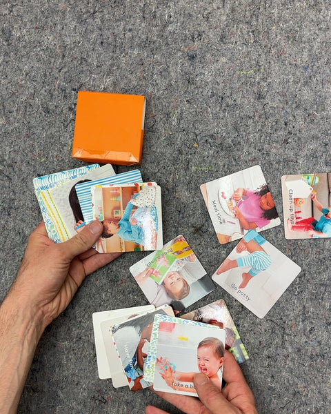 Lovevery Baby Routine Flash Cards