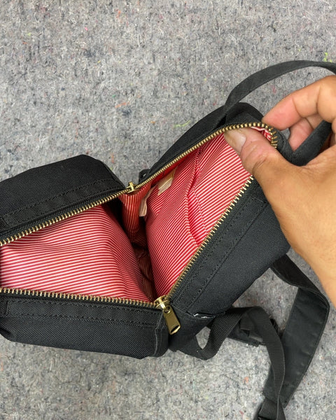 Herschel Black Mini Backpack