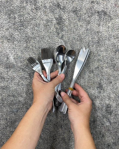 Perfect Silverware Set with Forks, Spoons, and Knives