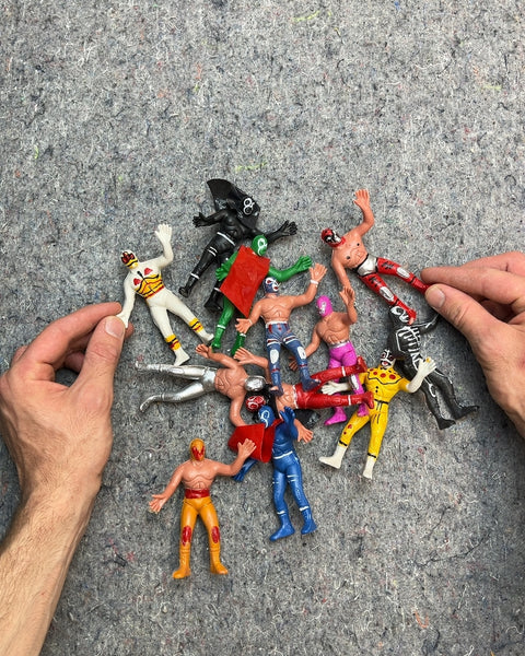 Lucha Libre Mexican Wrestler Action Figures