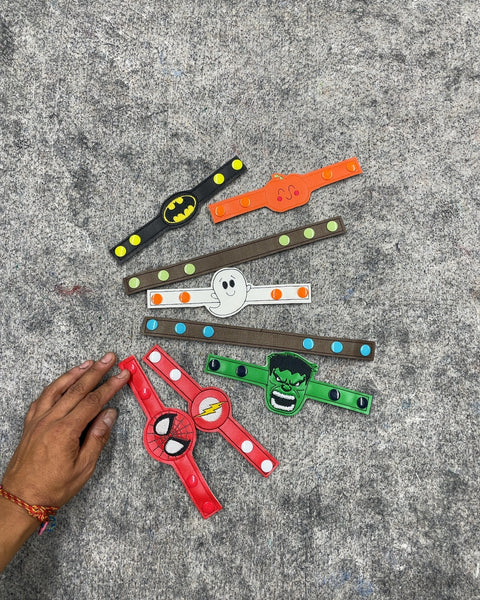 Assorted Kids Character Bracelets