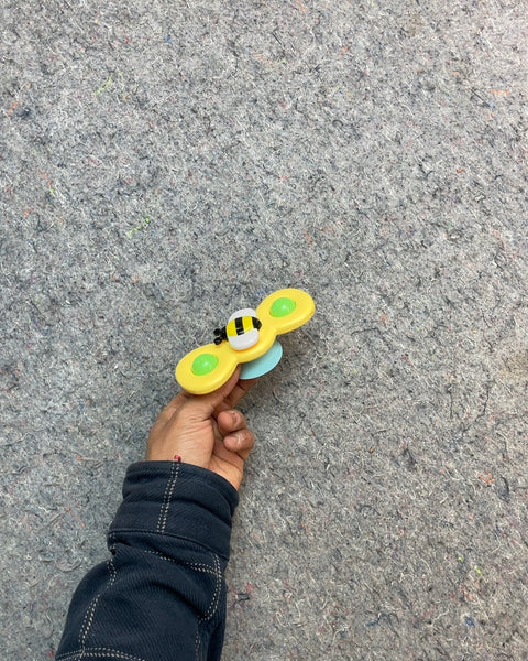 Yellow Bee Fidget Spinner