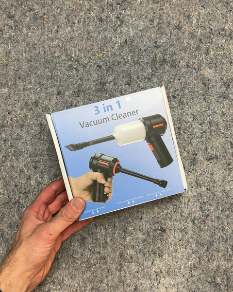 3-in-1 Handheld Vacuum and Air Duster