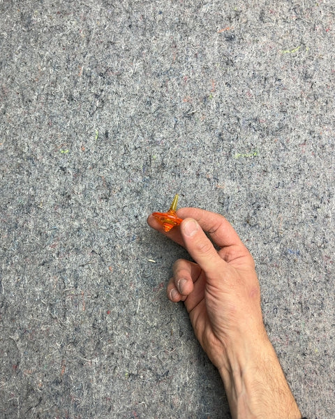 Cute Orange Spinning Top