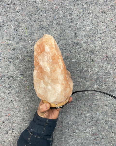 Salt Rock Lamp