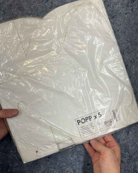 5-pack of IKEA POPP Cardboard Magazine / File Holders