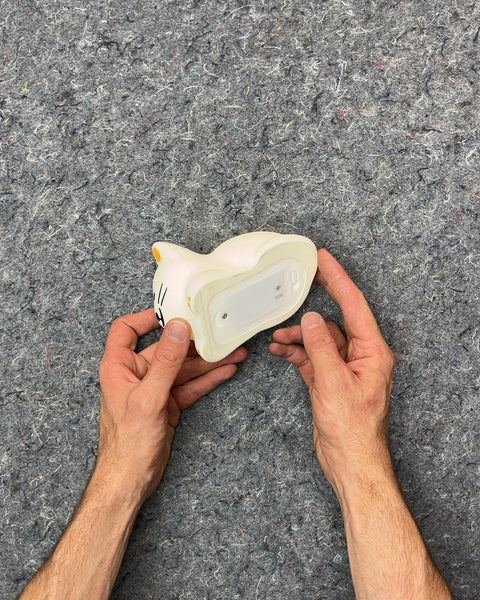 Cute White Cat Silicone Night Light