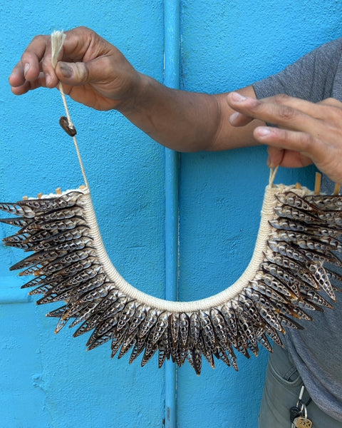 Handcrafted Indonesian Shell Necklace