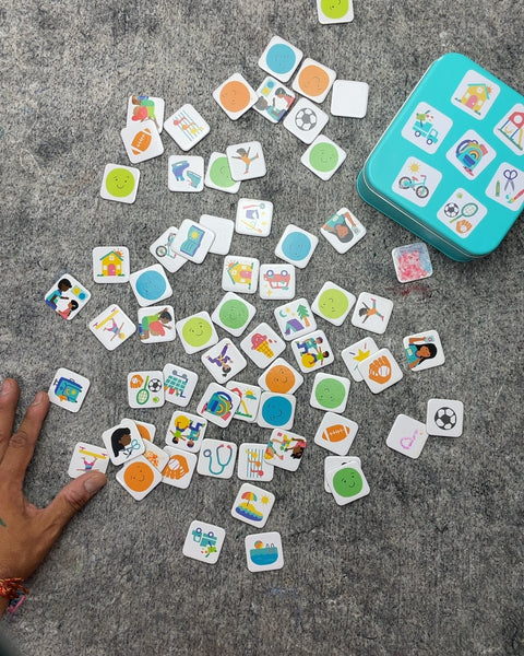Lovevery Magnet Planning Tiles for a Planning Calendar