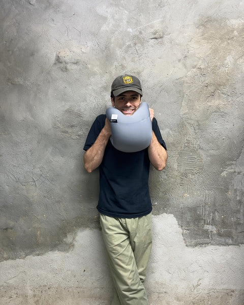 Pillowy Gray Travel Pillow