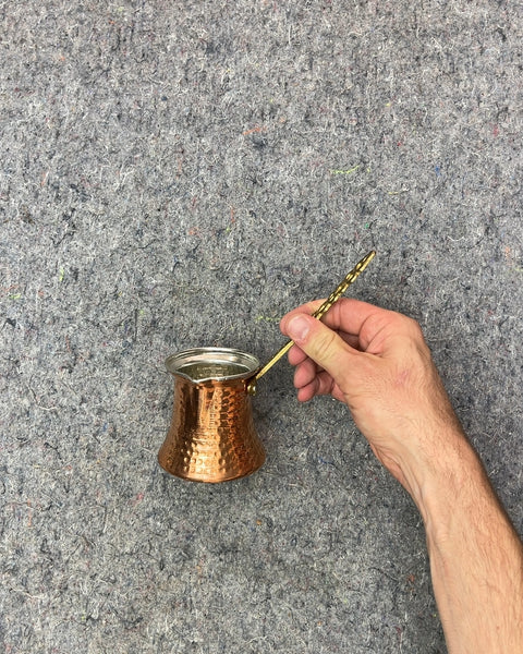 One More Copper Turkish Coffee Pot