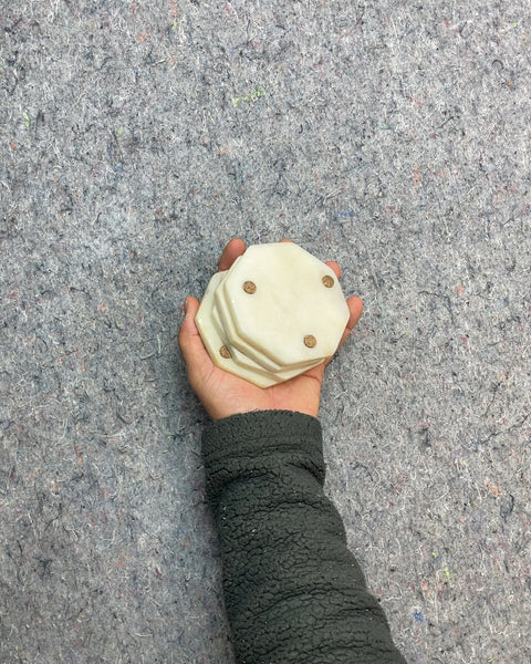 Octagonal Marble Coasters