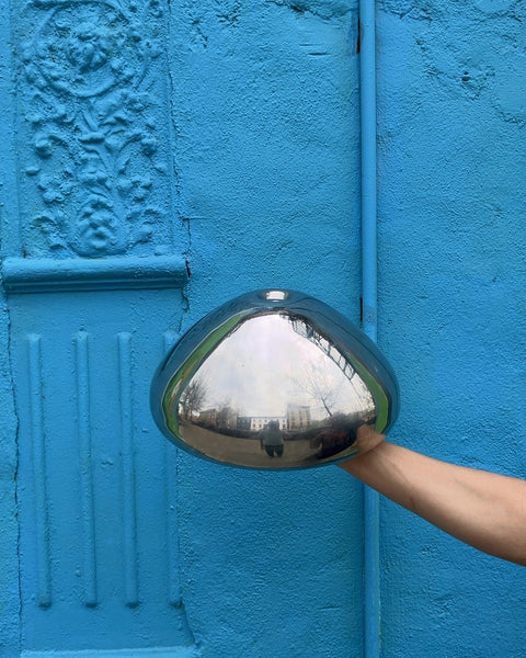 Pretty Anish Kapoor-esque Half Dome, For A Lamp?