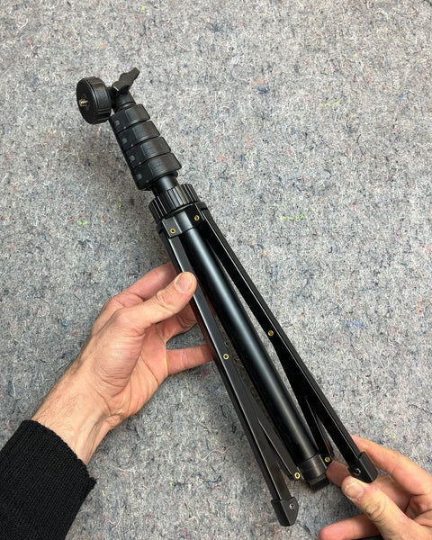 Extendable Black Camera Tripod