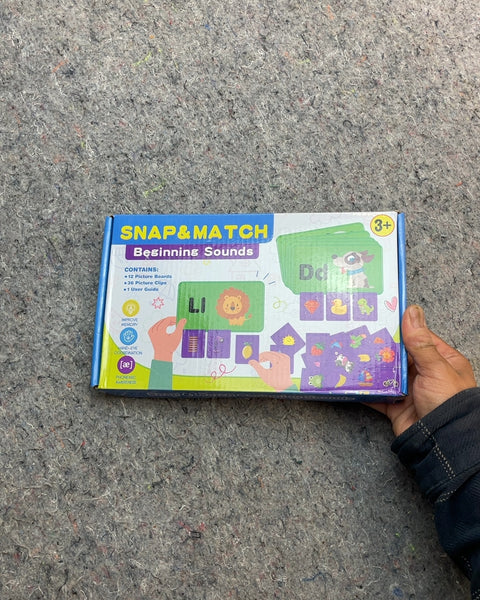 Snap & Match Beginning Sounds Game