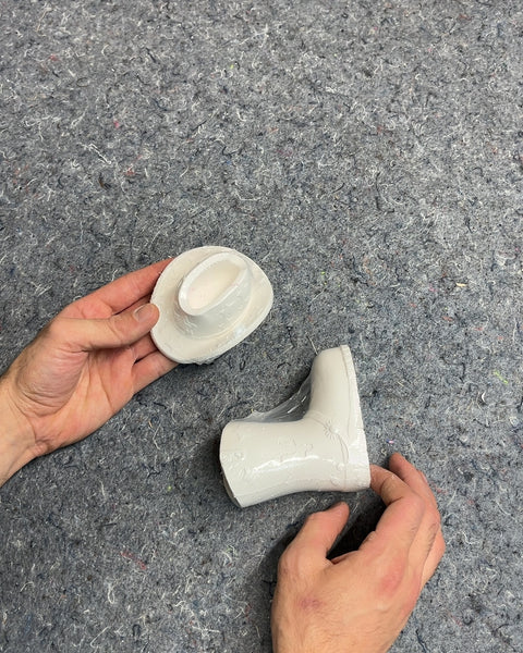 DIY Paint Your Own Planters Cowboy Hat & Boot